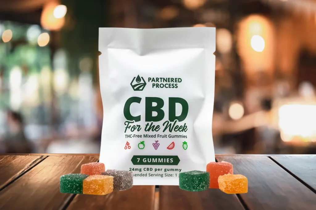 Artnered Process CBD Gummies. 