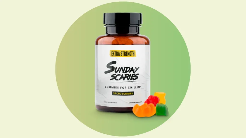 Sunday Scaries CBD Gummies for stress and anxiety